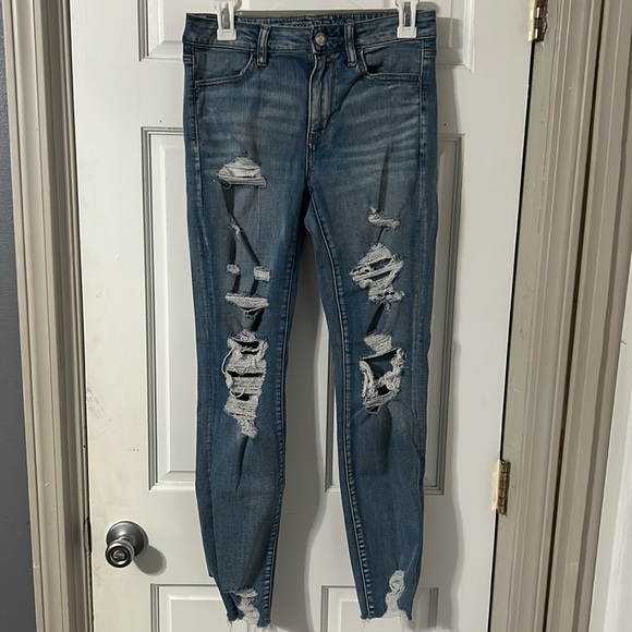 American Eagle crop jeans - Picture 6 of 9